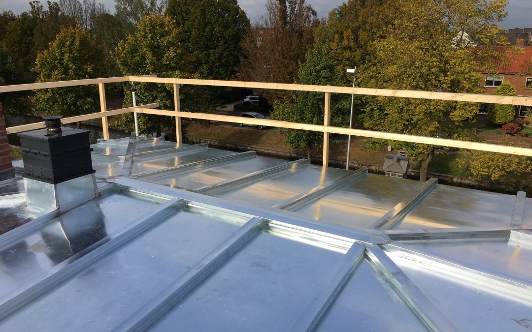 Blank zinken roeven dak